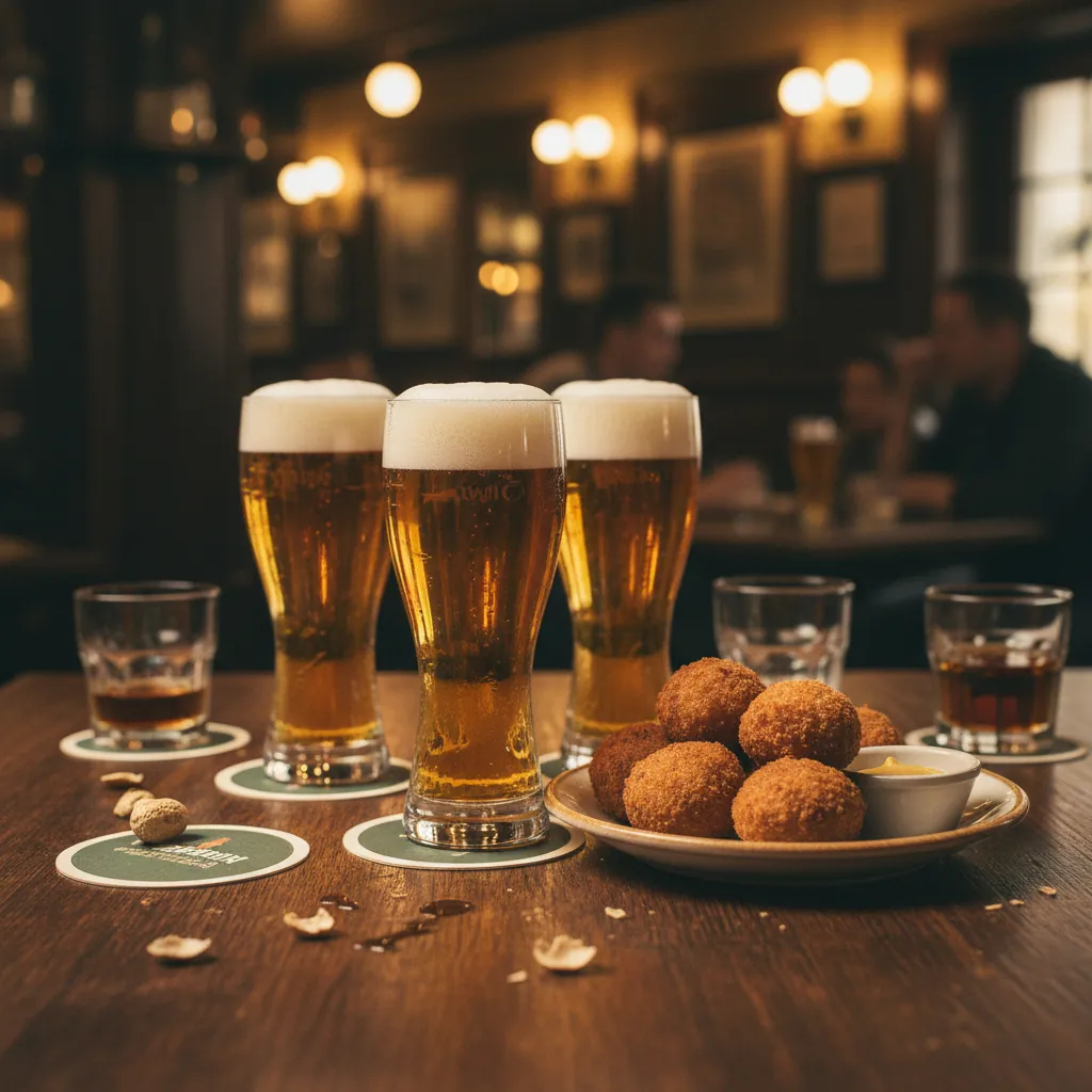 Borrelplankje en drankjes bij de Egelantier
