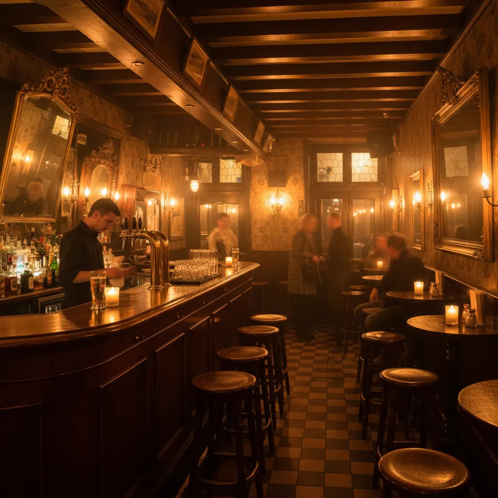 Gezellig interieur van Café de Egelantier